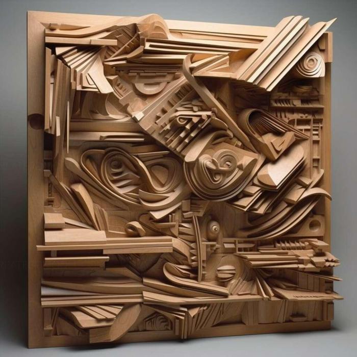 نموذج ثلاثي الأبعاد لآلة CNC 3D Art 